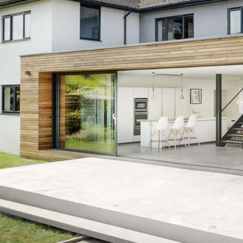 Cemento cerato terrazza, muro esterno