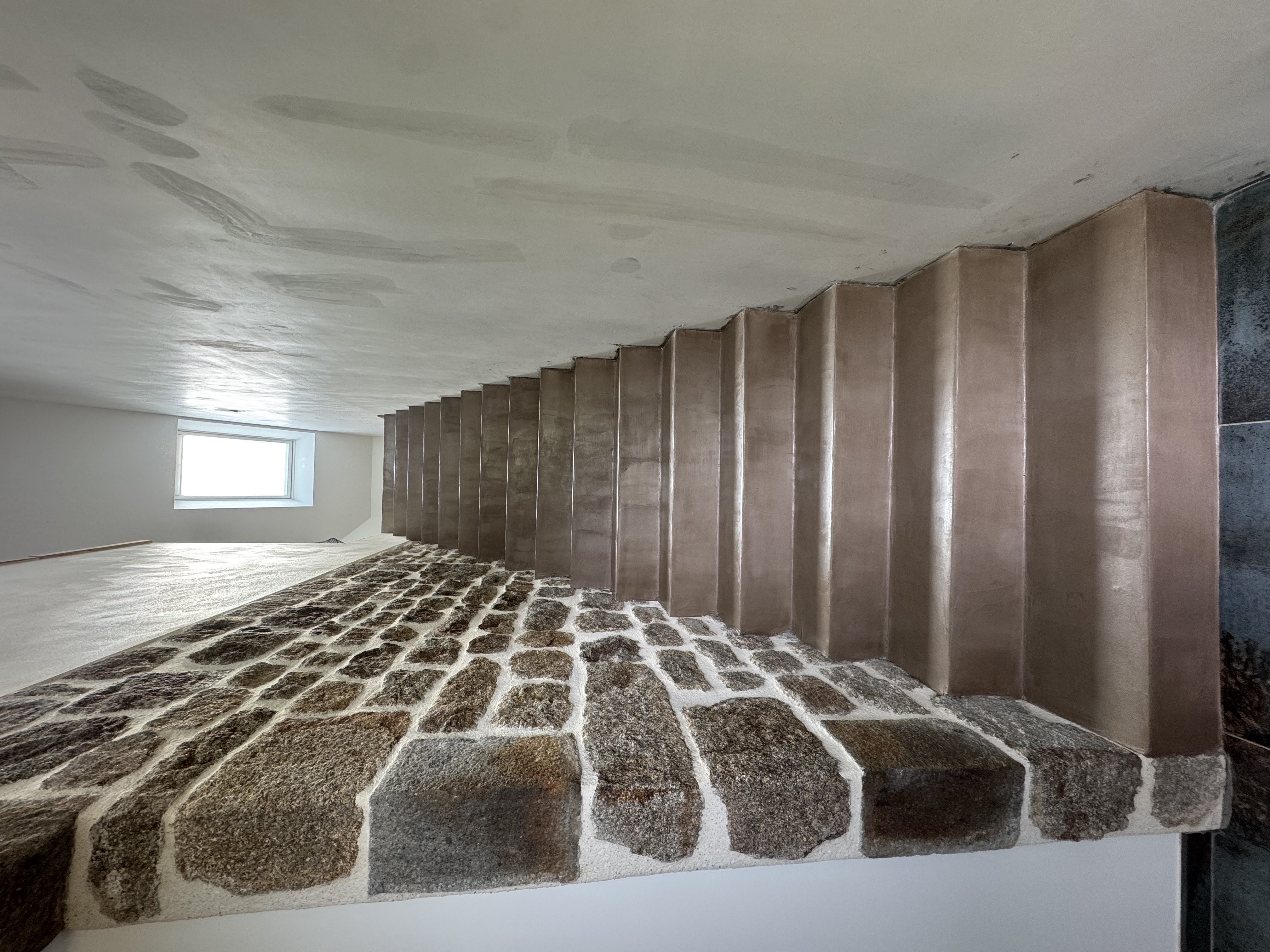 beton cire escalier