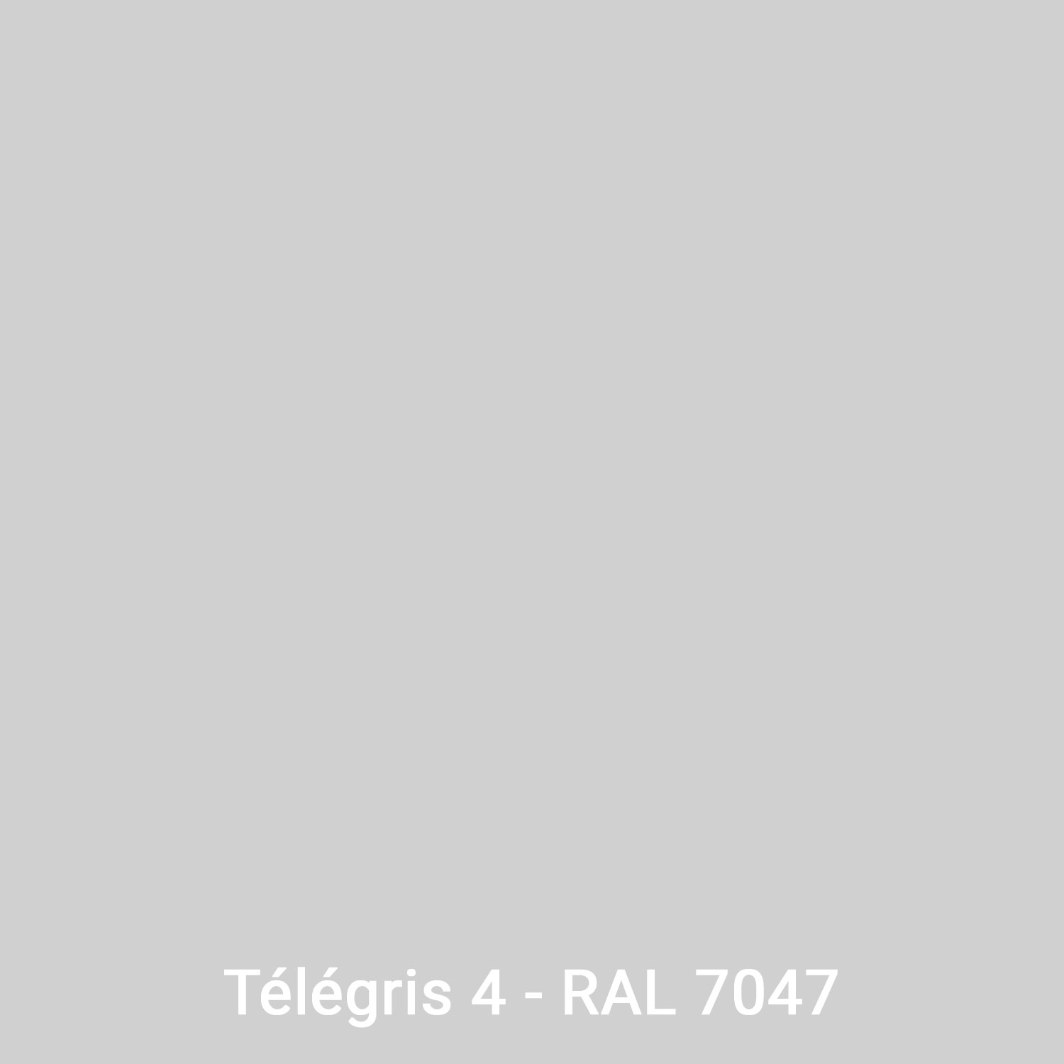 Gris Télégris 4 (Ral 7047)